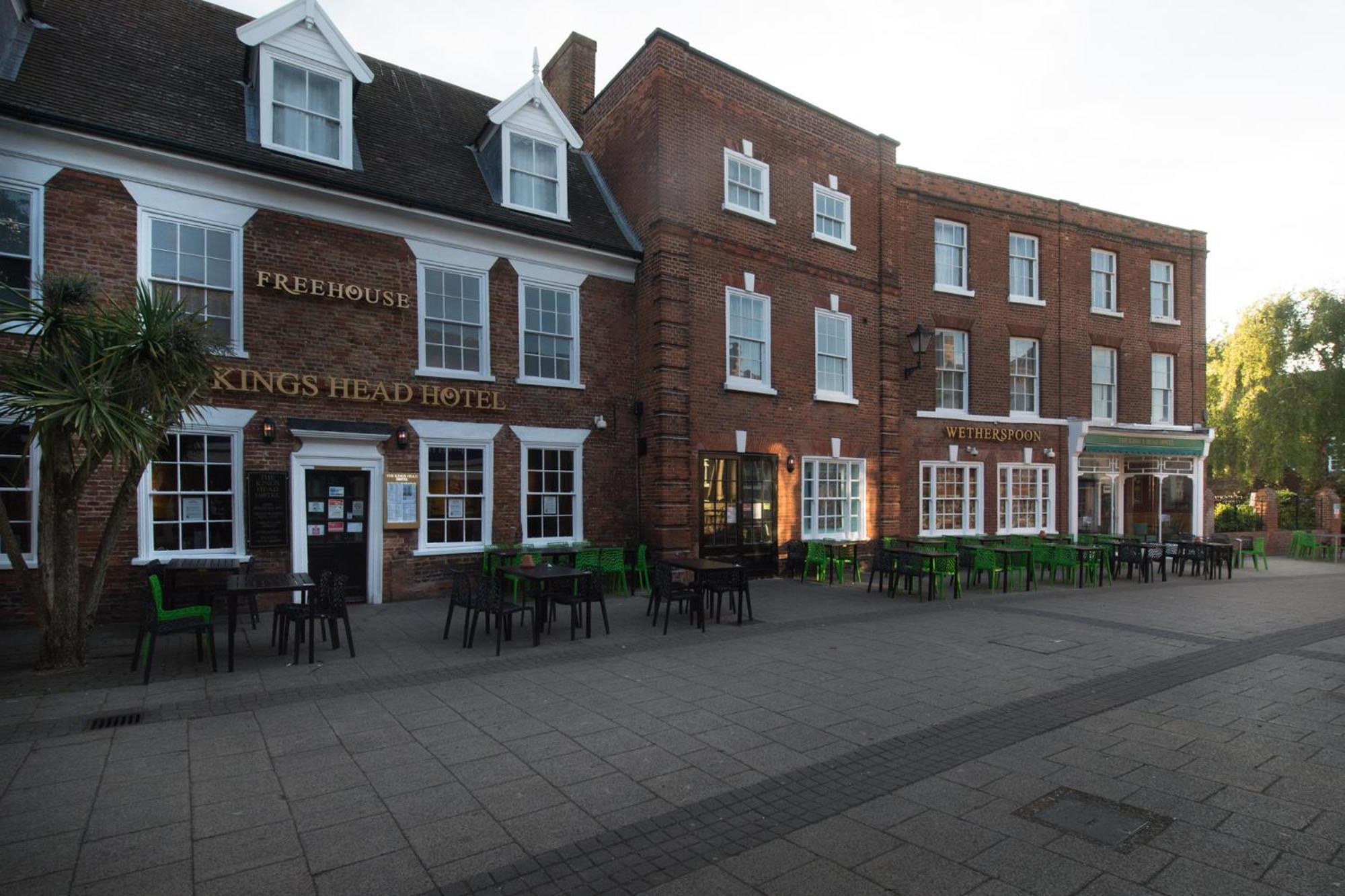 The King'S Head Hotel Wetherspoon 贝克尔斯 外观 照片